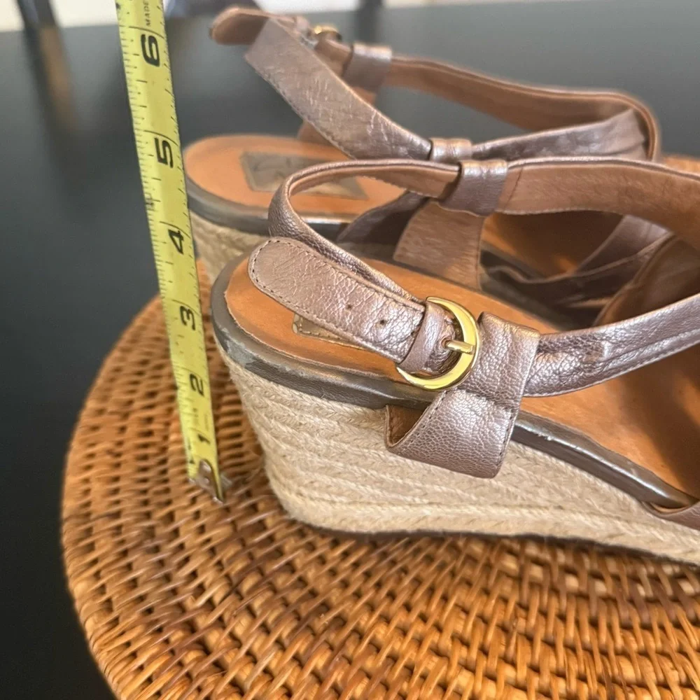 Clarks Bronze‎ Wedge Sandals